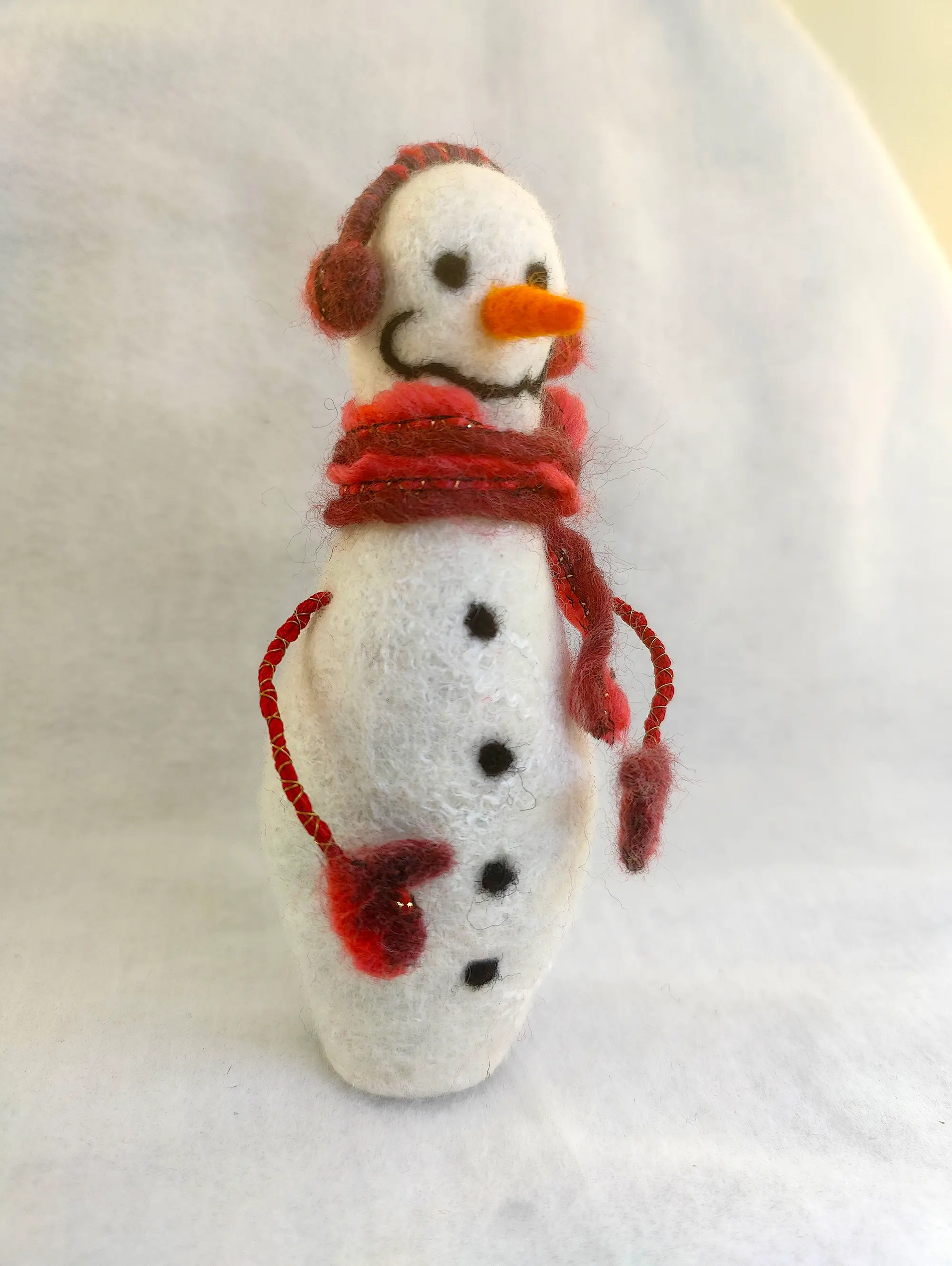 Снежен човек с топли слушалки – thumbnail 3